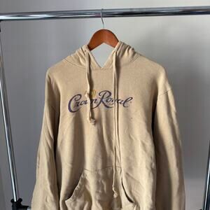 Cream crown royal hoodie loungewear
